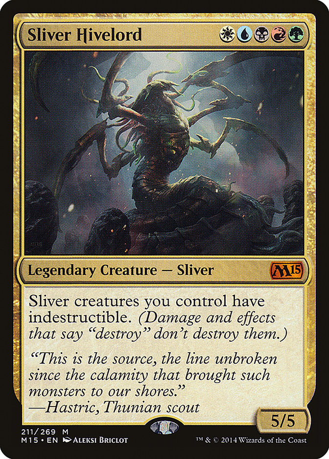 Sliver Hivelord [Magic 2015] | Silver Goblin