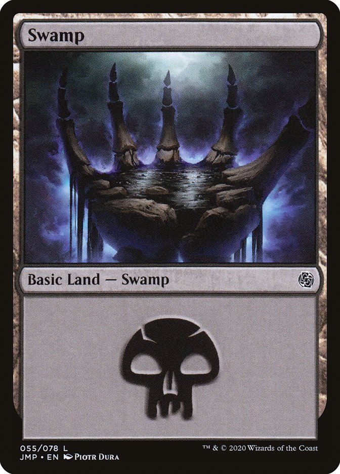 Swamp (55) [Jumpstart] | Silver Goblin