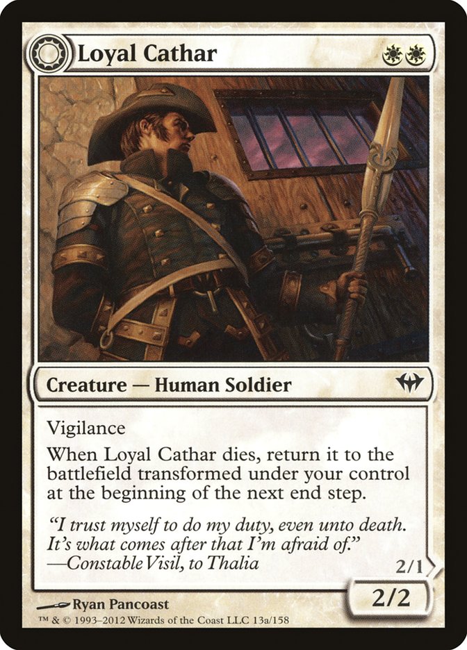Loyal Cathar (013) - Dark Ascension
