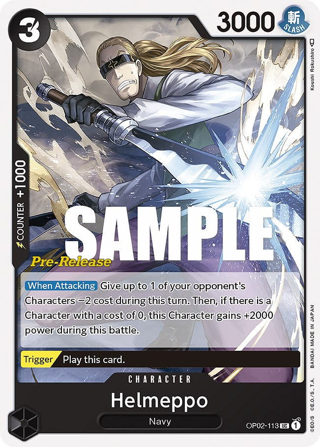 Helmeppo [Paramount War Pre-Release Cards] | Silver Goblin