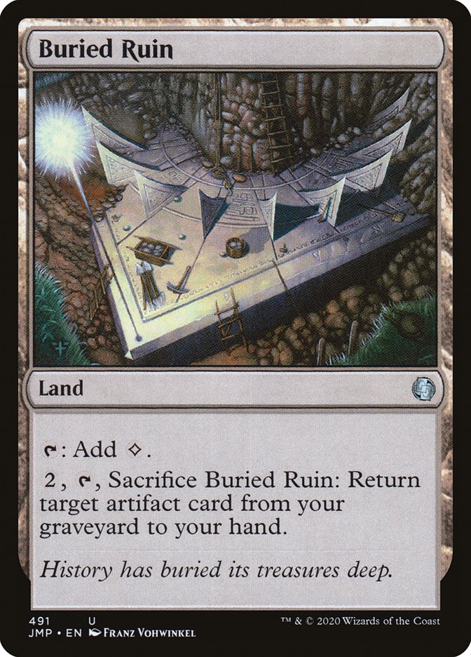 Buried Ruin [Jumpstart] | Silver Goblin