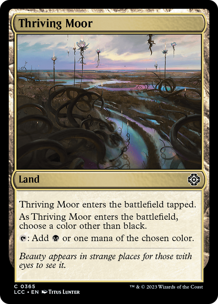 Thriving Moor [The Lost Caverns of Ixalan Commander] | Silver Goblin