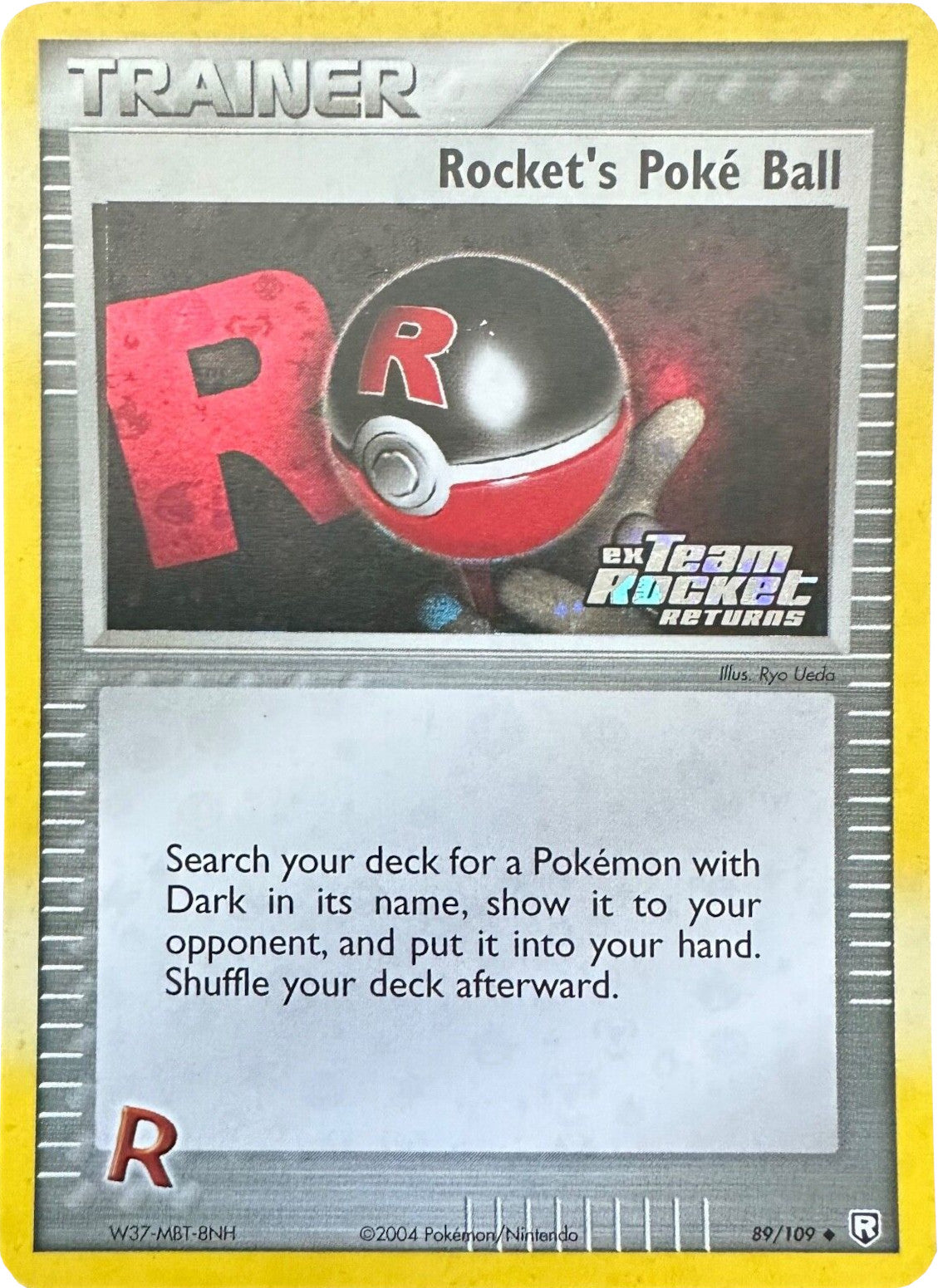 Rocket's Poke Ball (89/109) (Stamped) [EX: Team Rocket Returns] | Silver Goblin