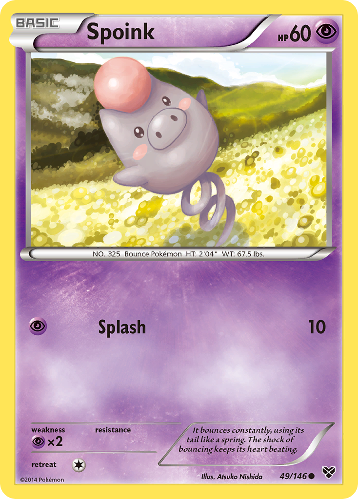 Spoink (49/146) [XY: Base Set] | Silver Goblin