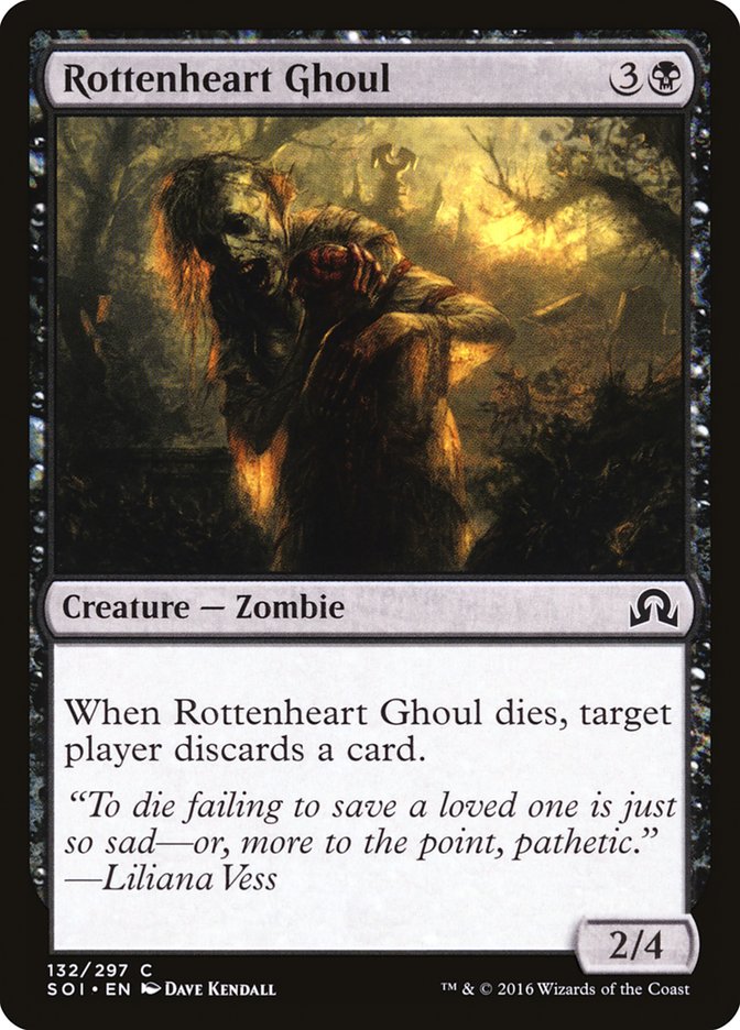 Rottenheart Ghoul [Shadows over Innistrad] | Silver Goblin