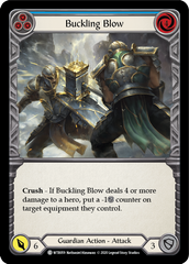 Buckling Blow (Blue) [U-WTR059] (Welcome to Rathe Unlimited)  Unlimited Rainbow Foil | Silver Goblin