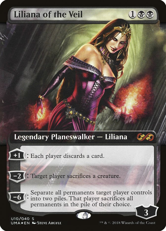 Liliana of the Veil (Topper) [Ultimate Masters Box Topper] | Silver Goblin