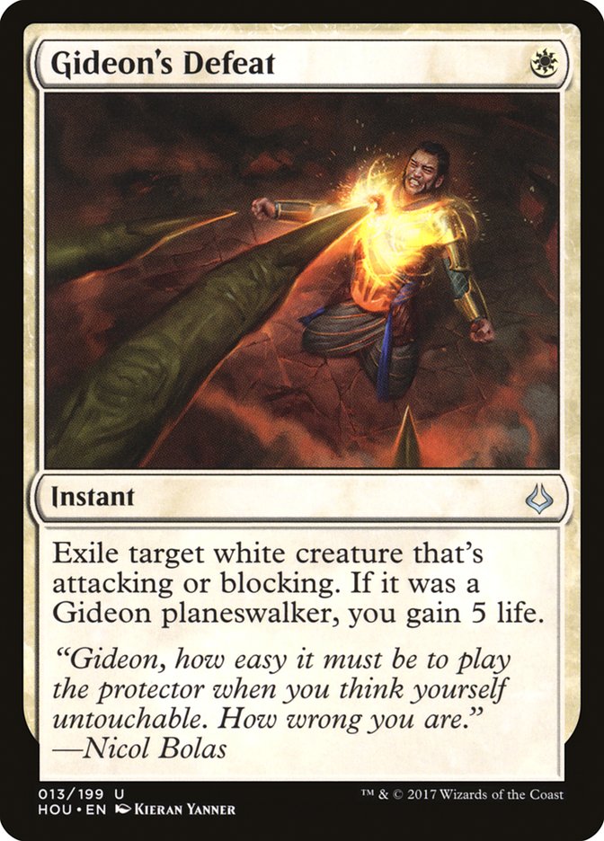 Gideon's Defeat [Hour of Devastation] | Silver Goblin