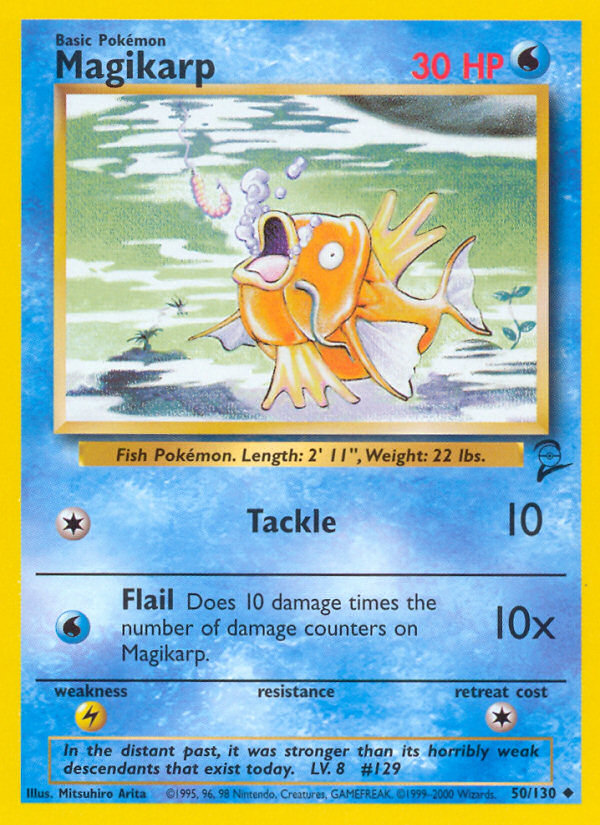 Magikarp (50/130) [Base Set 2] | Silver Goblin