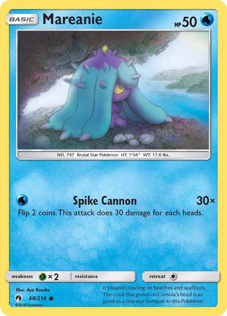 Mareanie (68/214) [Sun & Moon: Lost Thunder] | Silver Goblin