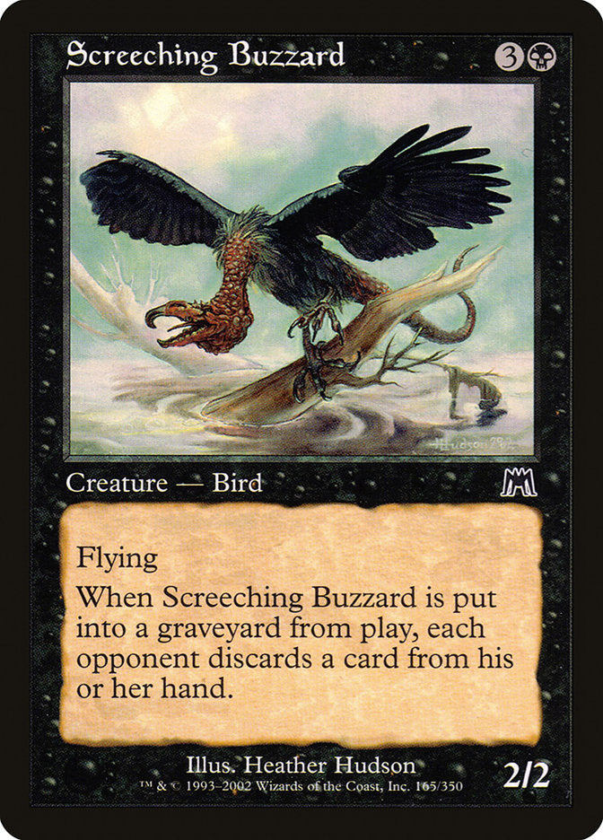 Screeching Buzzard [Onslaught] | Silver Goblin