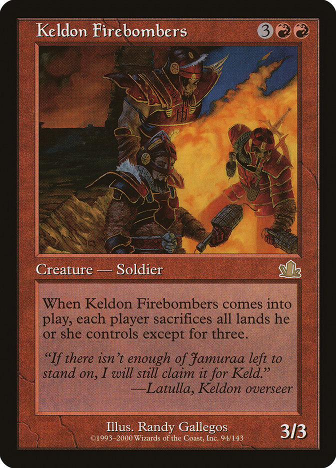 Keldon Firebombers [Prophecy] | Silver Goblin