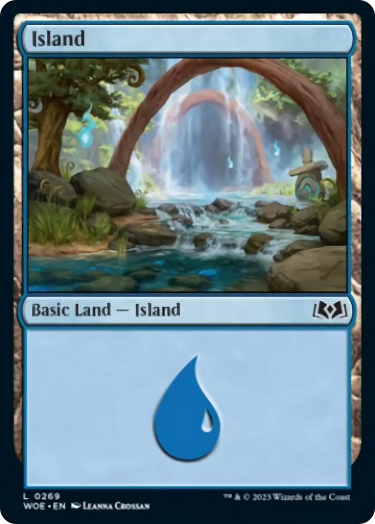 Island (0269) [Wilds of Eldraine] | Silver Goblin