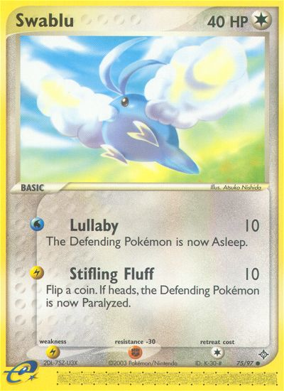 Swablu (75/97) [EX: Dragon] | Silver Goblin