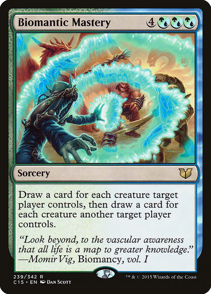 Biomantic Mastery [Commander 2015] | Silver Goblin