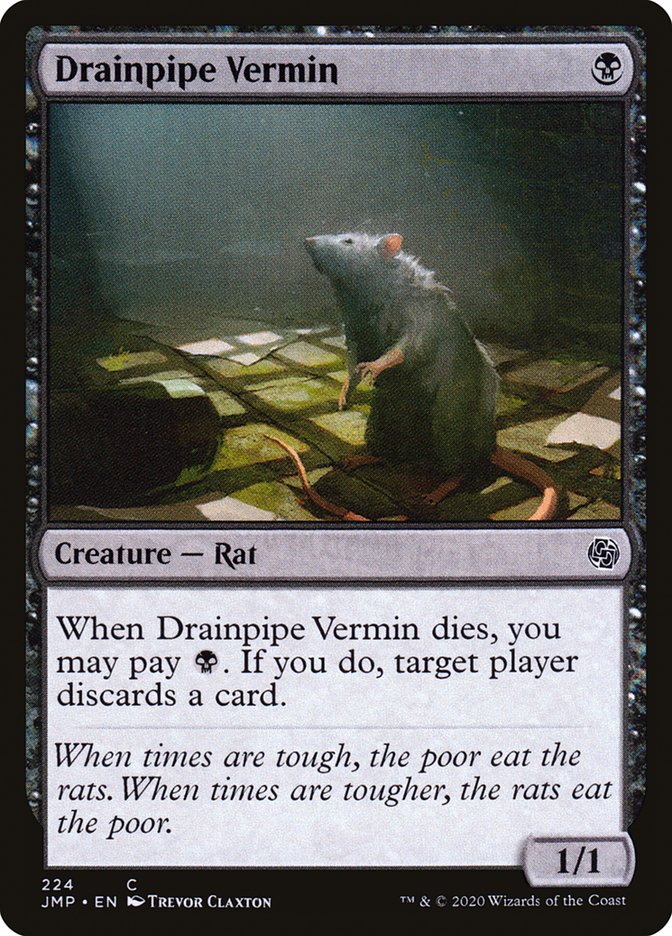 Drainpipe Vermin [Jumpstart] | Silver Goblin