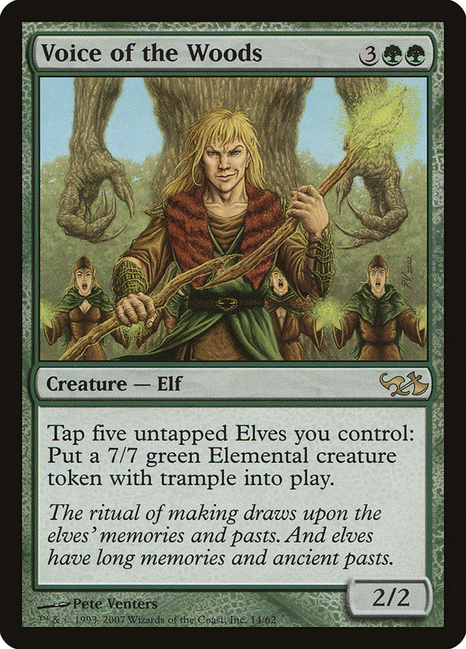 Voice of the Woods [Duel Decks: Elves vs. Goblins] | Silver Goblin