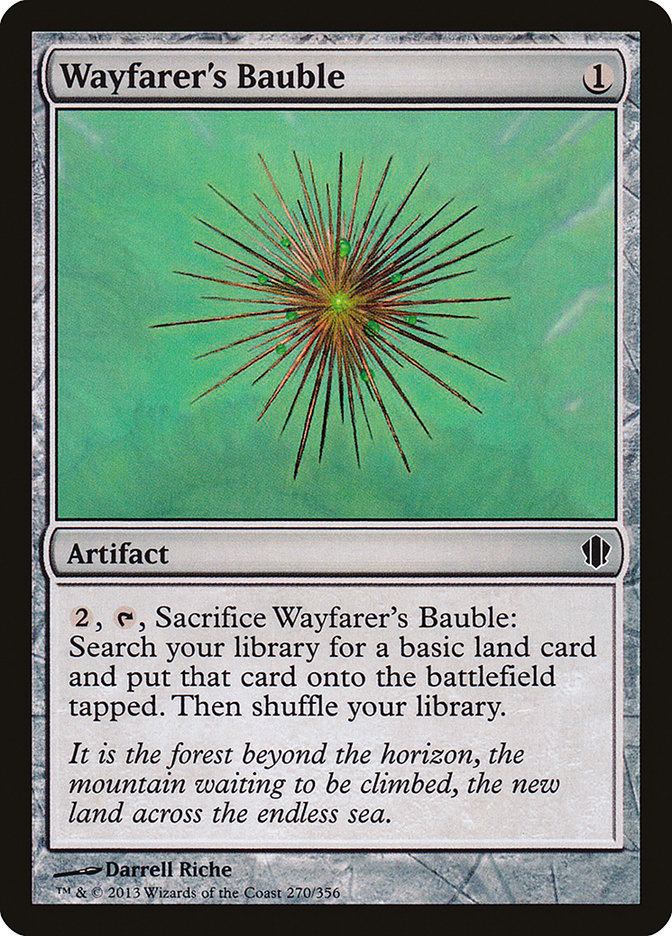 Wayfarer's Bauble [Commander 2013] | Silver Goblin