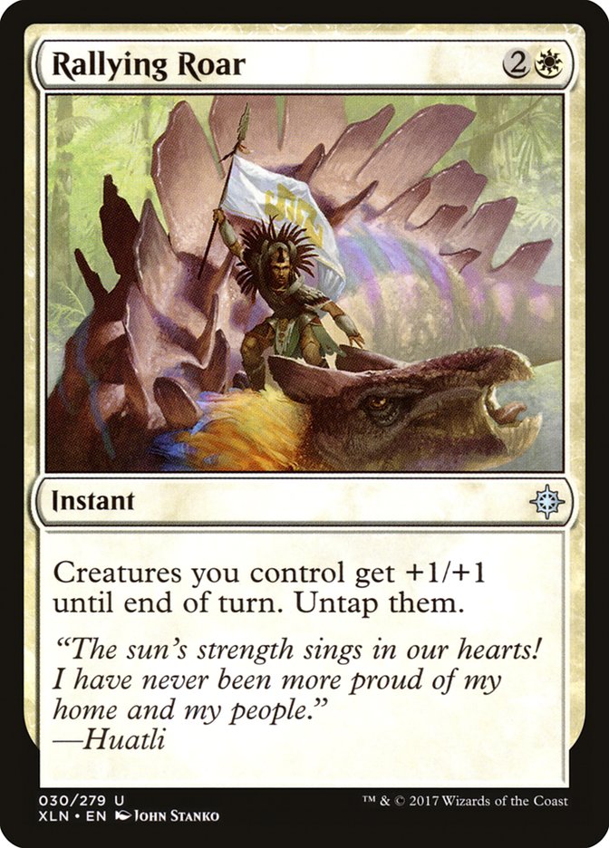 Rallying Roar [Ixalan] | Silver Goblin