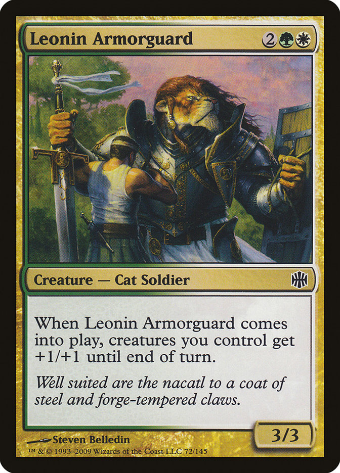 Leonin Armorguard [Alara Reborn] | Silver Goblin