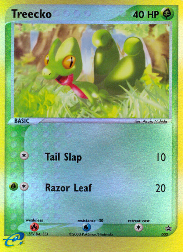 Treecko (003) [Nintendo: Black Star Promos] | Silver Goblin