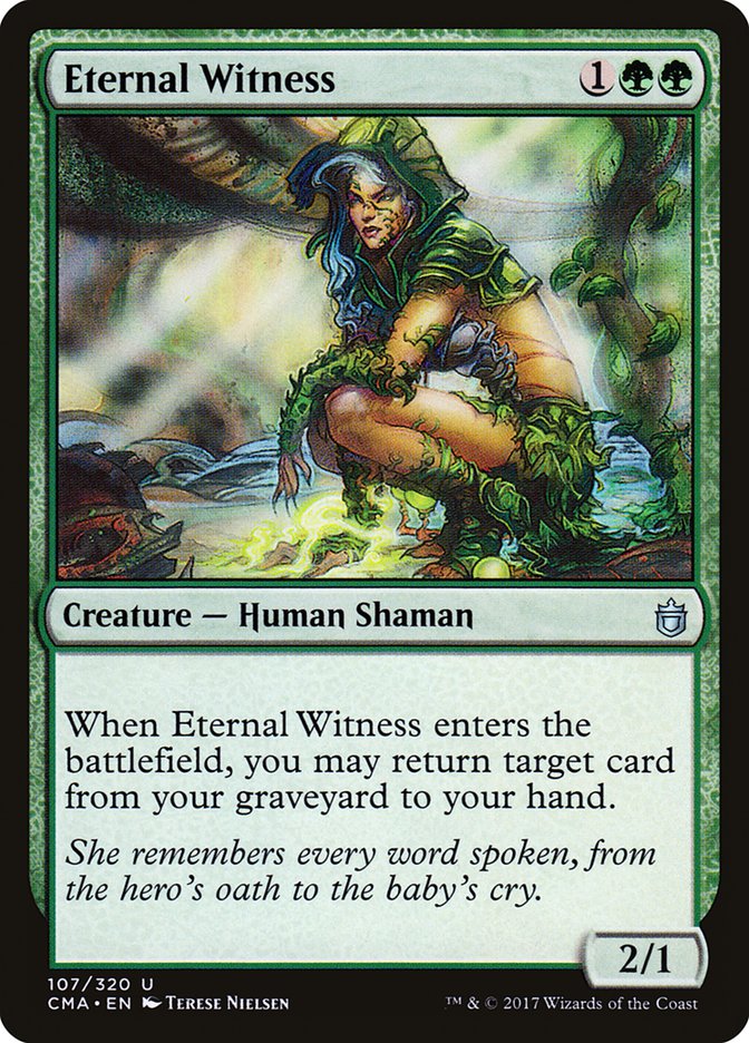 Eternal Witness [Commander Anthology] | Silver Goblin