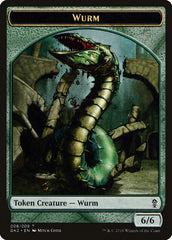 Saproling // Wurm Double-Sided Token [Ravnica Allegiance Guild Kit Tokens] | Silver Goblin