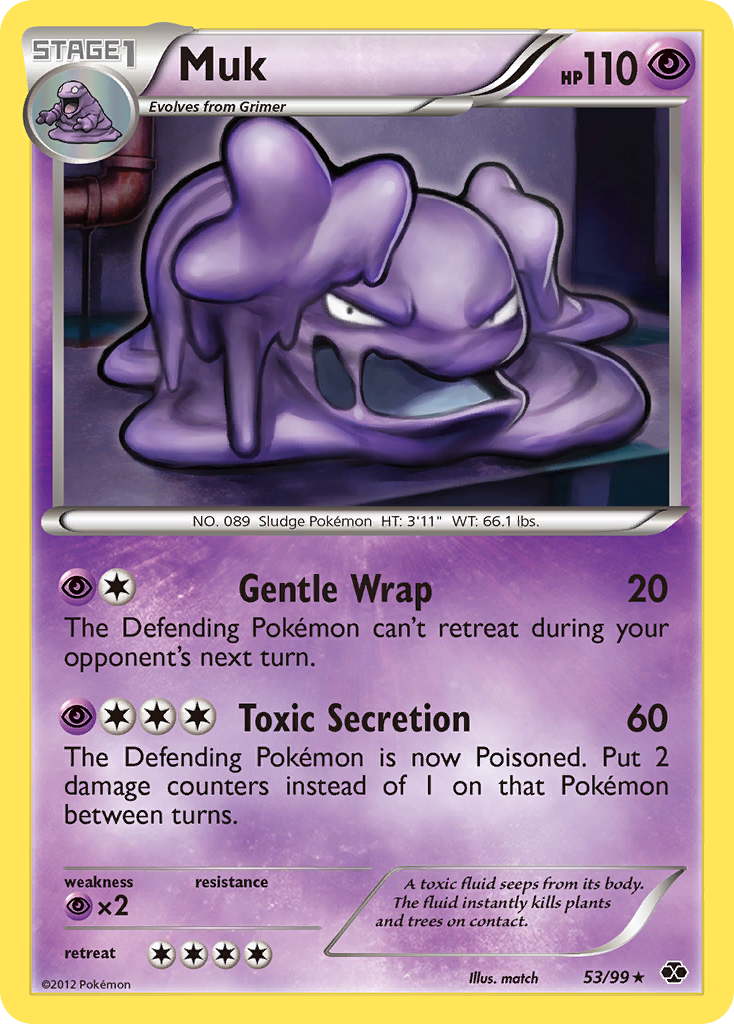 Muk (53/99) [Black & White: Next Destinies] | Silver Goblin