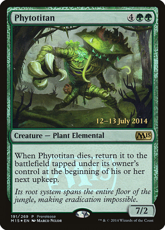 Phytotitan [Magic 2015 Prerelease Promos] | Silver Goblin