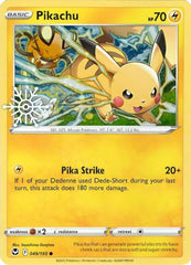 Pikachu (049/195) (Holiday Calendar) [Sword & Shield: Silver Tempest] | Silver Goblin