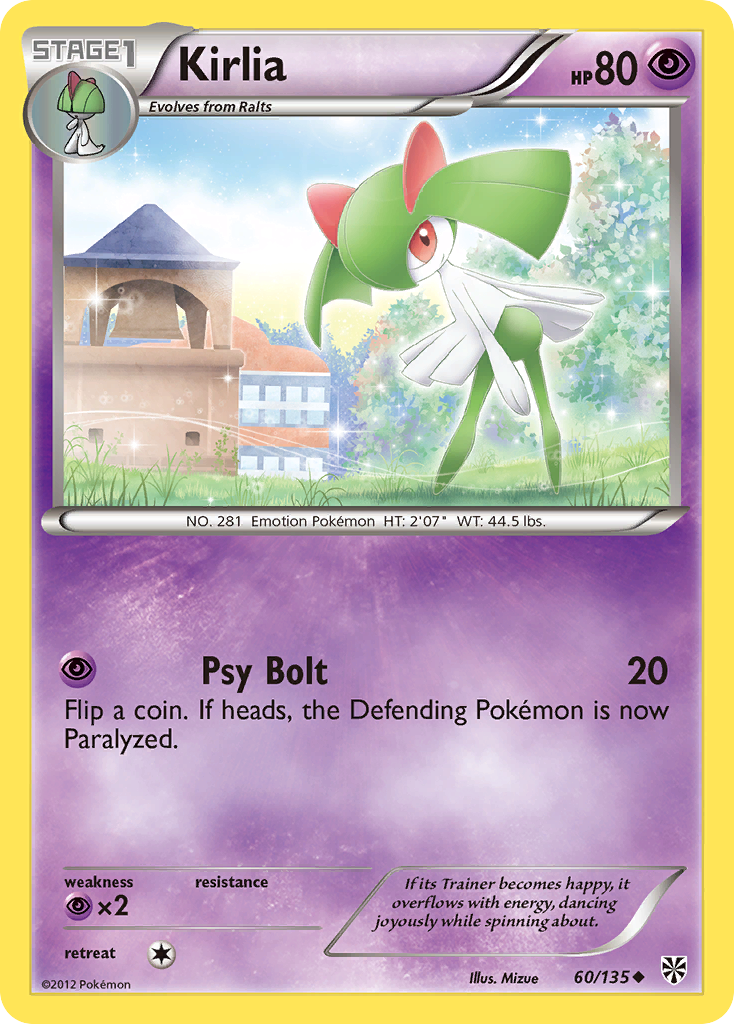 Kirlia (60/135) [Black & White: Plasma Storm] | Silver Goblin