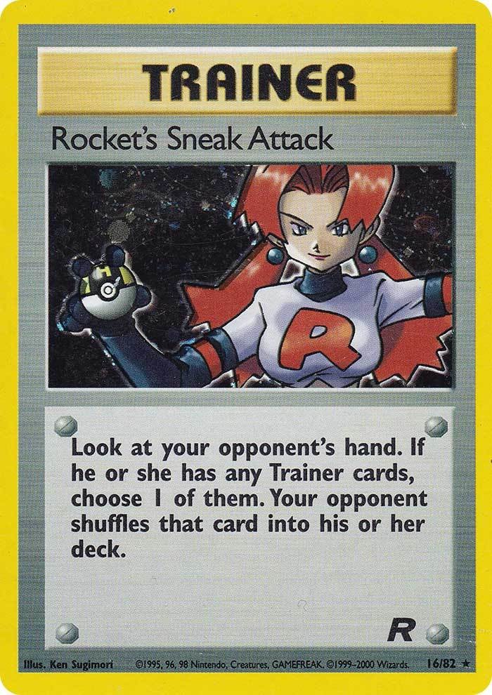 Rocket's Sneak Attack (16/82) [Team Rocket Unlimited] | Silver Goblin