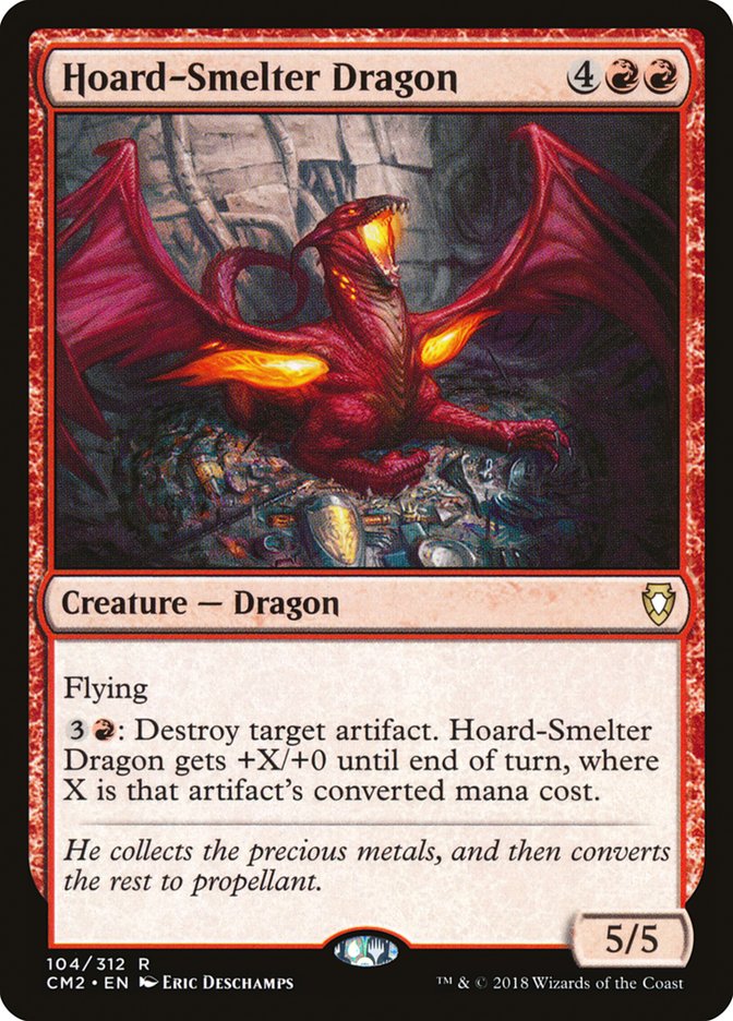 Hoard-Smelter Dragon [Commander Anthology Volume II] | Silver Goblin