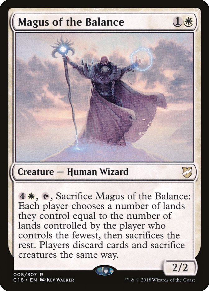 Magus of the Balance [Commander 2018] | Silver Goblin