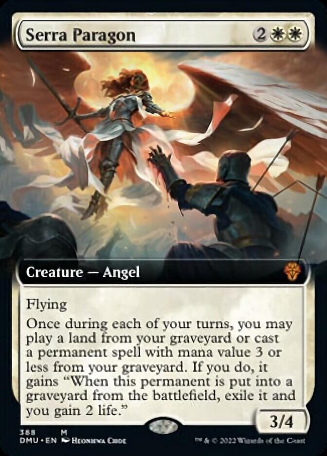 Serra Paragon (Extended Art) [Dominaria United] | Silver Goblin