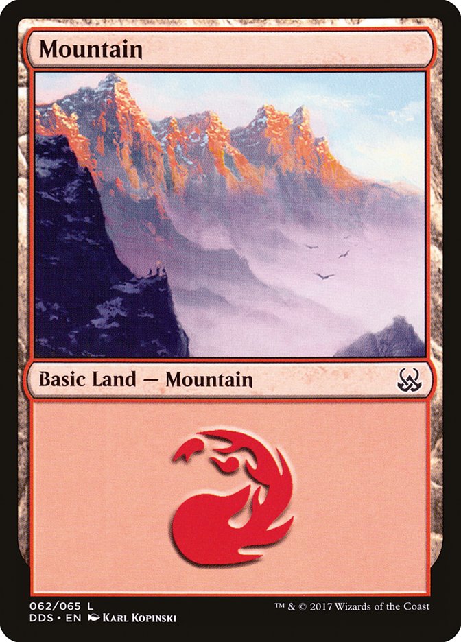 Mountain (62) [Duel Decks: Mind vs. Might] | Silver Goblin