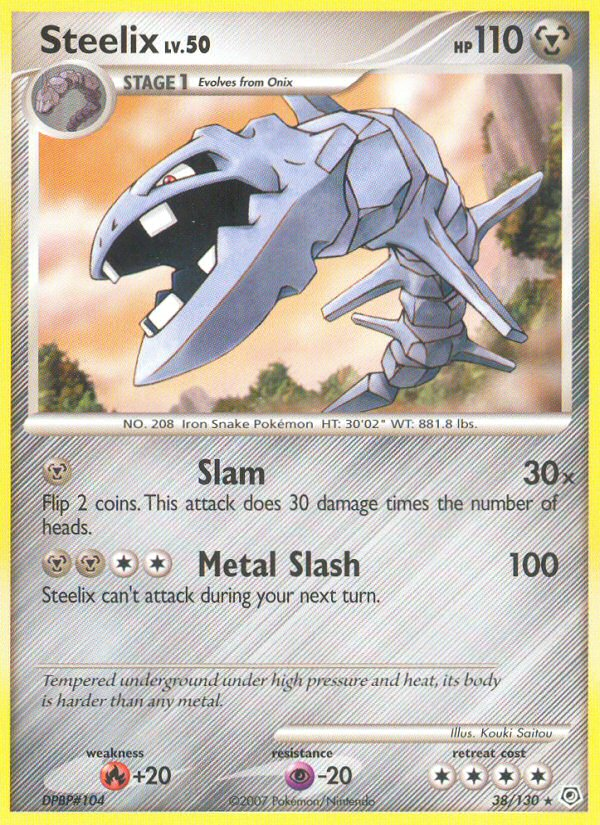 Steelix (38/130) [Diamond & Pearl: Base Set] | Silver Goblin