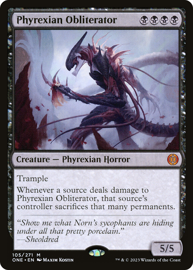 Phyrexian Obliterator [Phyrexia: All Will Be One] | Silver Goblin