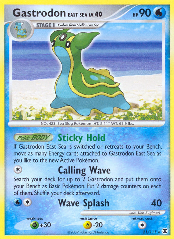 Gastrodon East Sea (21/111) [Platinum: Rising Rivals] | Silver Goblin