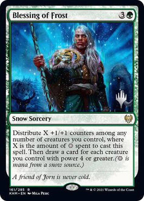 Blessing of Frost (Promo Pack) [Kaldheim Promos] | Silver Goblin