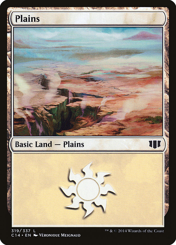 Plains (319) [Commander 2014] | Silver Goblin