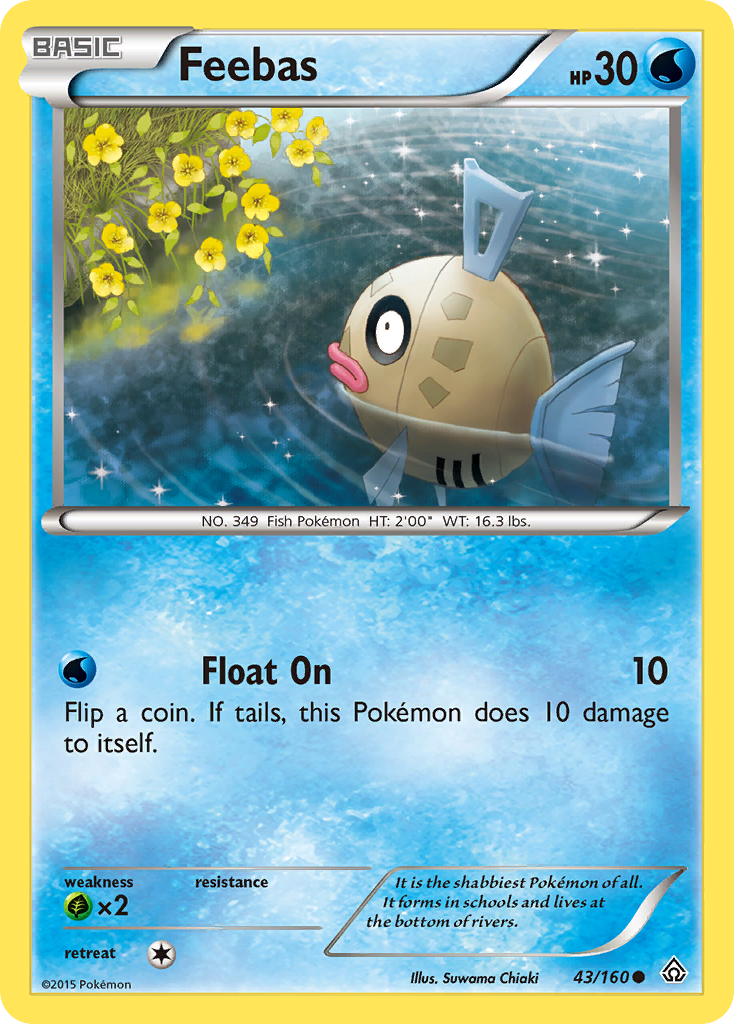 Feebas (43/160) [XY: Primal Clash] | Silver Goblin