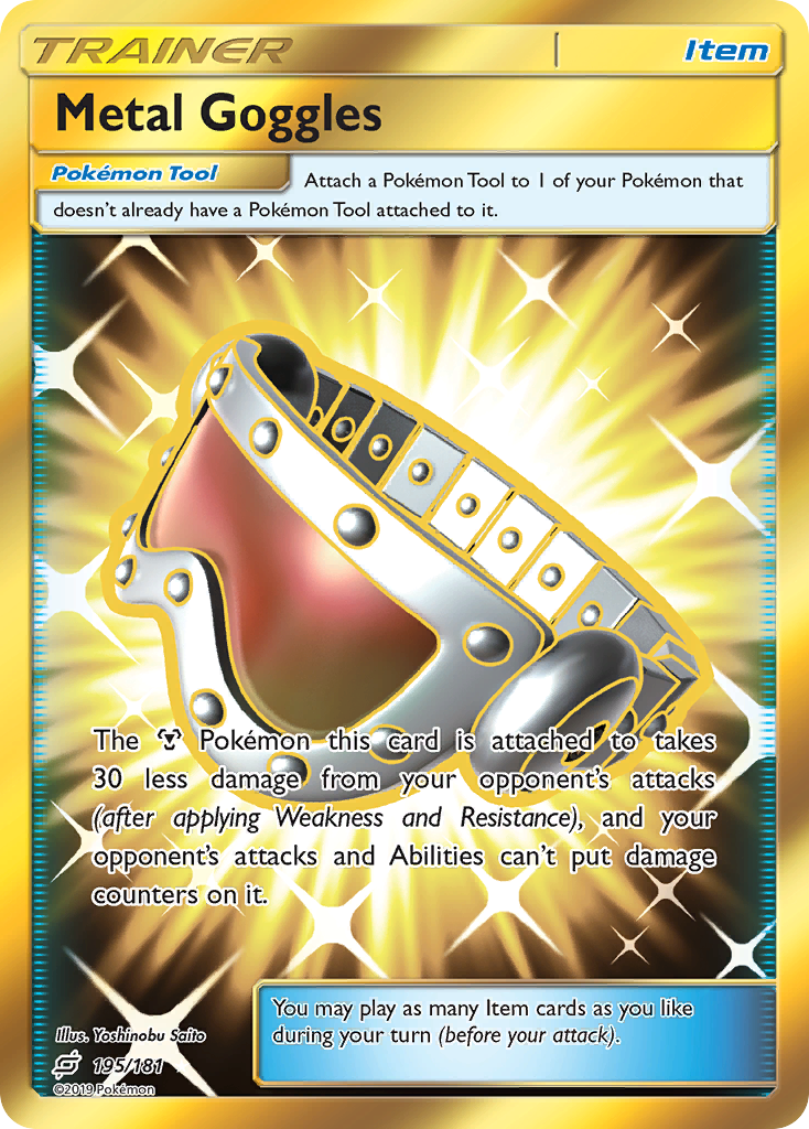 Metal Goggles (195/181) [Sun & Moon: Team Up] | Silver Goblin