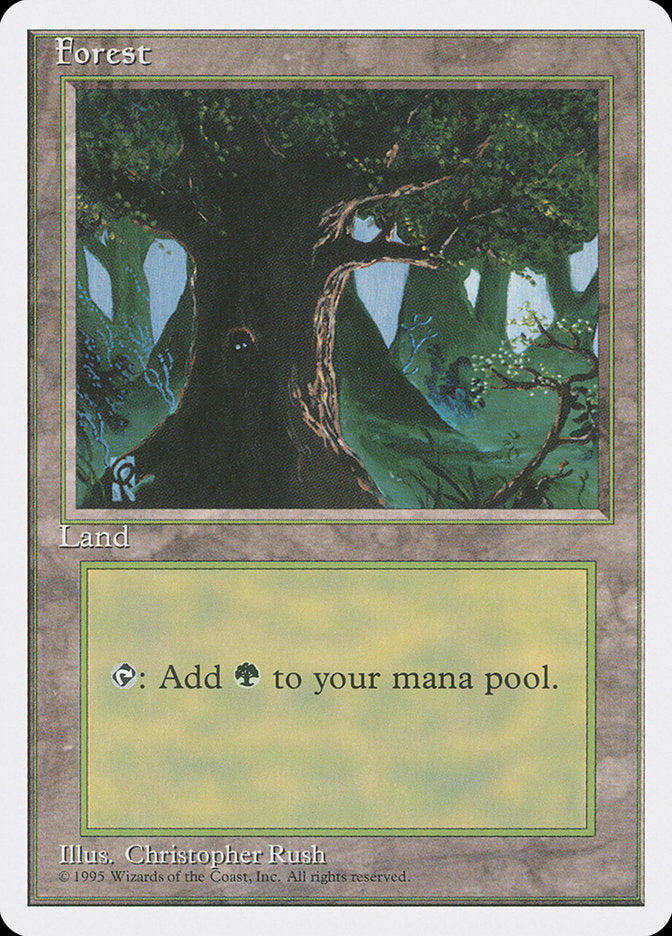 Forest (Eyes in Tree) [Fourth Edition] | Silver Goblin