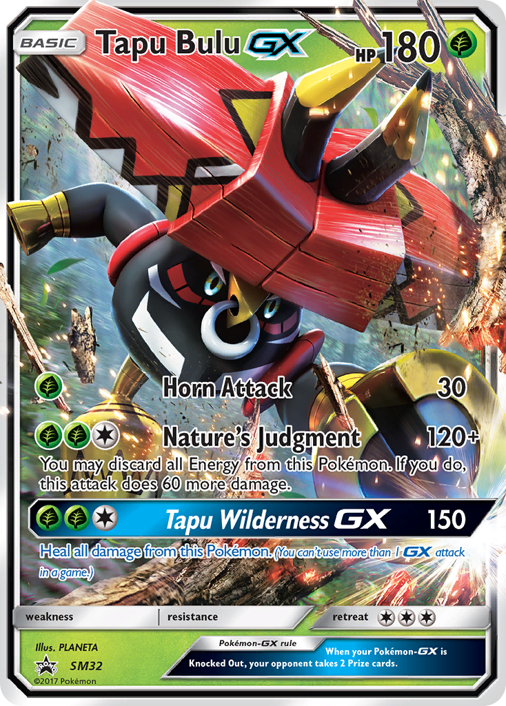 Tapu Bulu GX (SM32) [Sun & Moon: Black Star Promos] | Silver Goblin