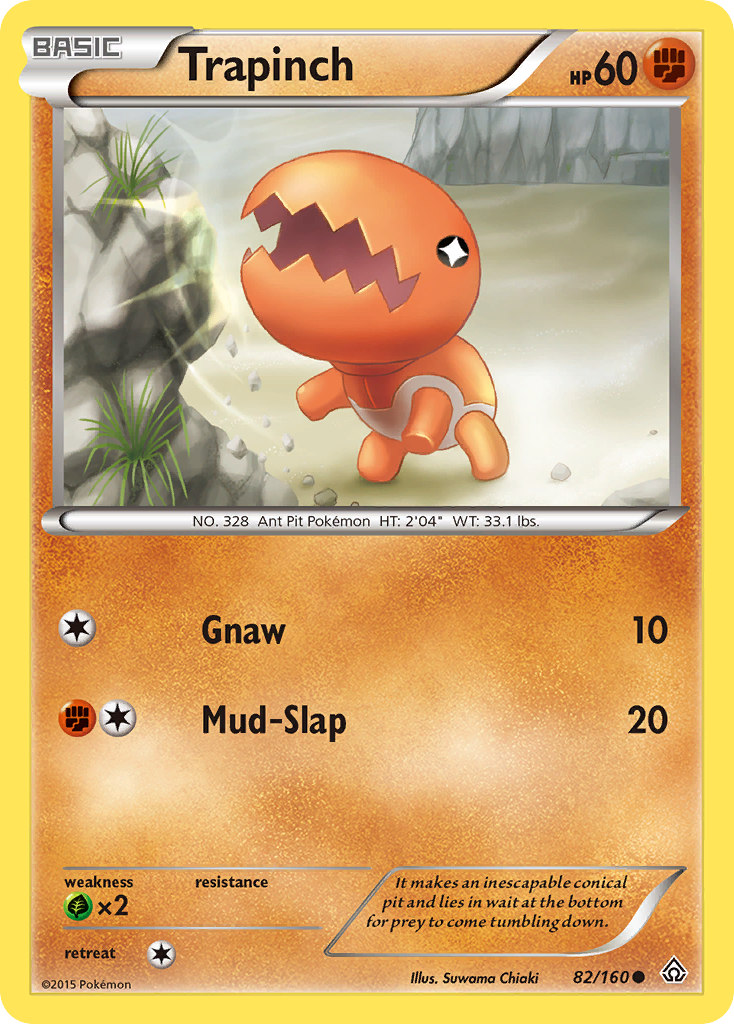 Trapinch (82/160) [XY: Primal Clash] | Silver Goblin