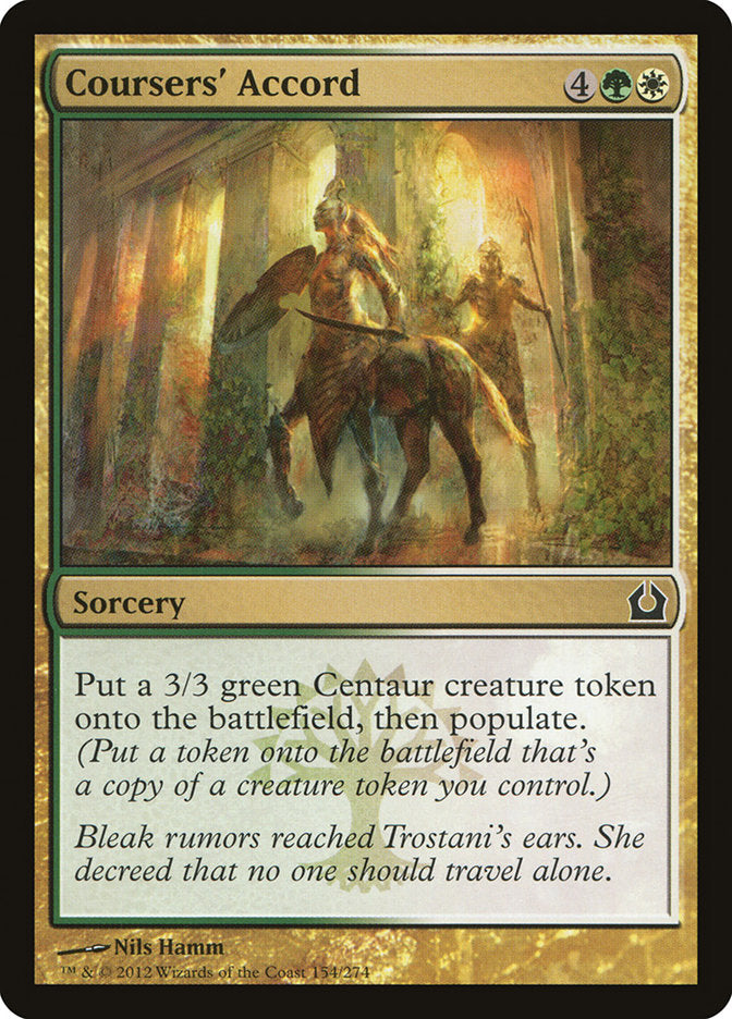 Coursers' Accord [Return to Ravnica] | Silver Goblin