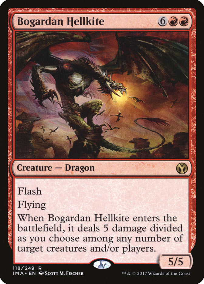 Bogardan Hellkite [Iconic Masters] | Silver Goblin