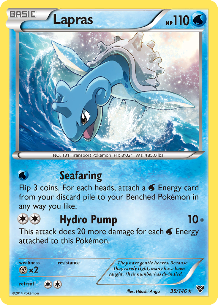 Lapras (35/146) [XY: Base Set] | Silver Goblin