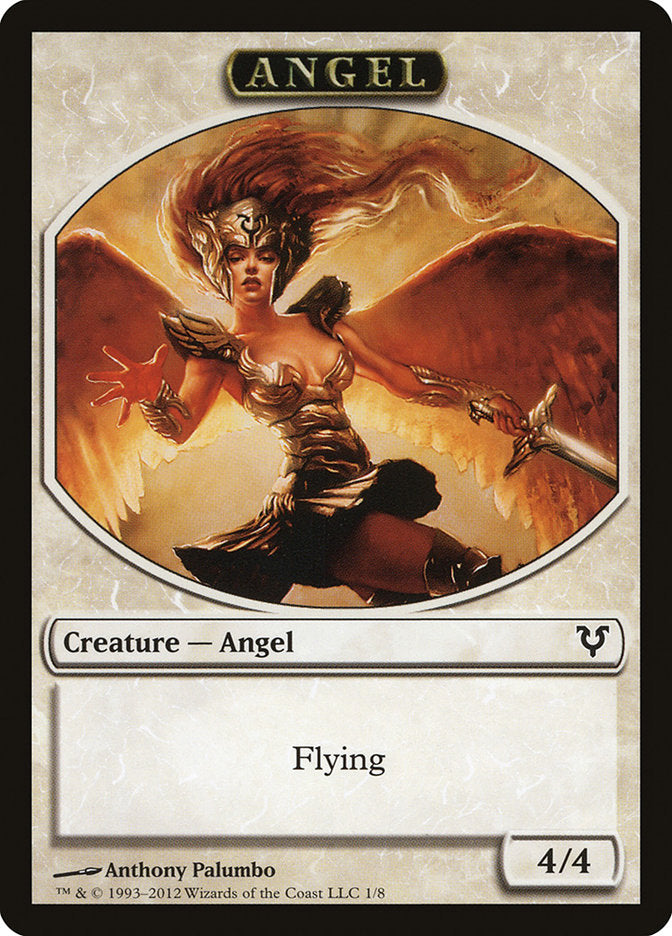 Angel Token [Avacyn Restored Tokens] | Silver Goblin